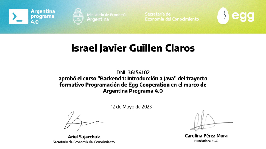 Israel Guillen - 👨🏽‍💻Java Developer 🏼|MySQL | LinkedIn