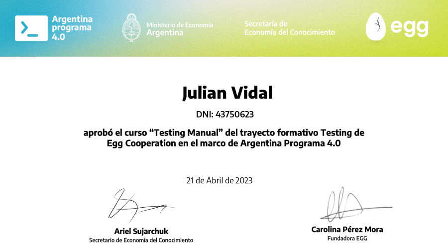 Julian Vidal - Software Engineer | Full Stack Developer | LinkedIn